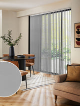 Next Fiskar Grey Made to Measure Vertical Blinds- Buy online at McGrocer