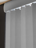 Fiskar grey vertical blinds made to measure (British brand)