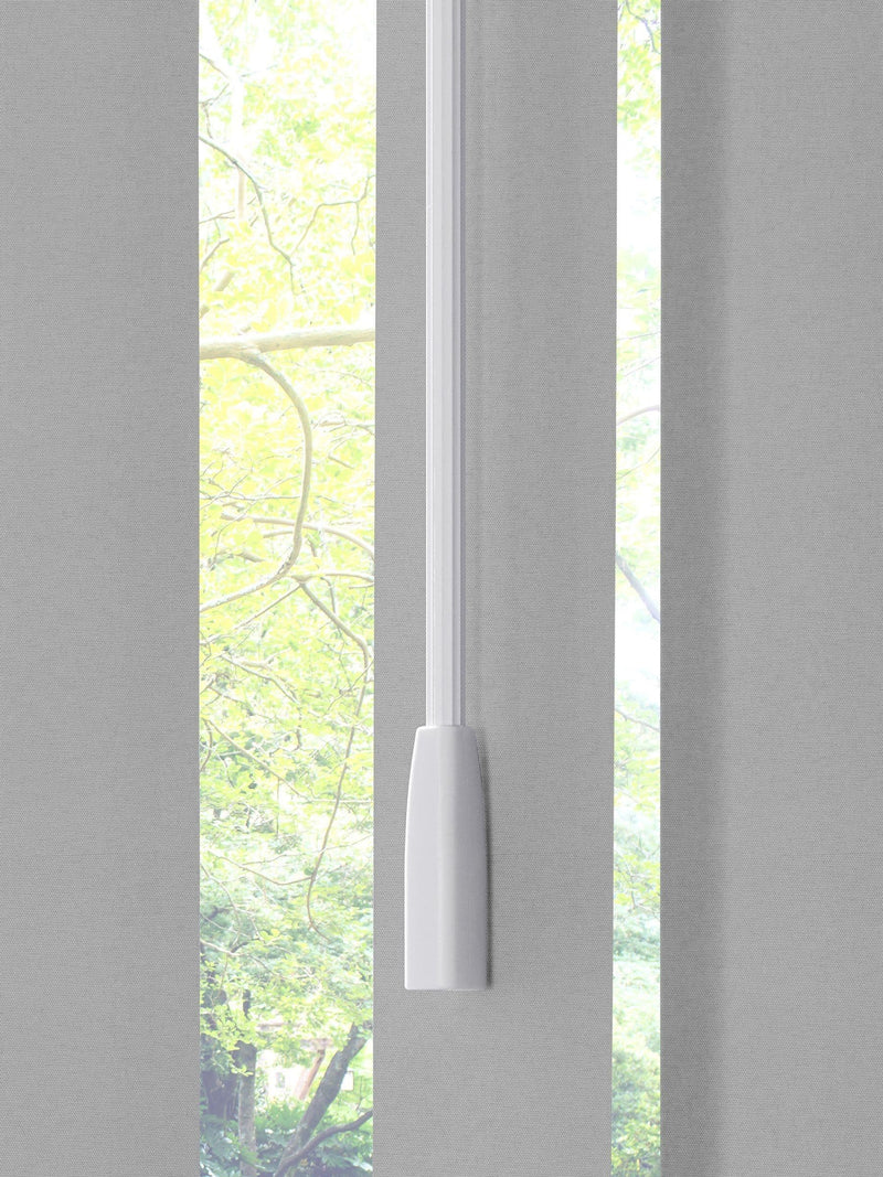 Fiskar grey vertical blinds made to measure (British brand)