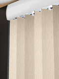 Rak made to measure cream vertical blinds - British product
