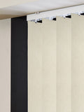 Aver cream vertical blinds made to measure, imported from the UK