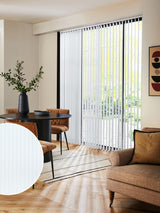 Next Isin White Made to Measure Vertical Blind- Buy online at McGrocer