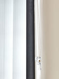 Isin white vertical blinds made to measure - British product