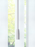 Isin white vertical blinds made to measure - British product