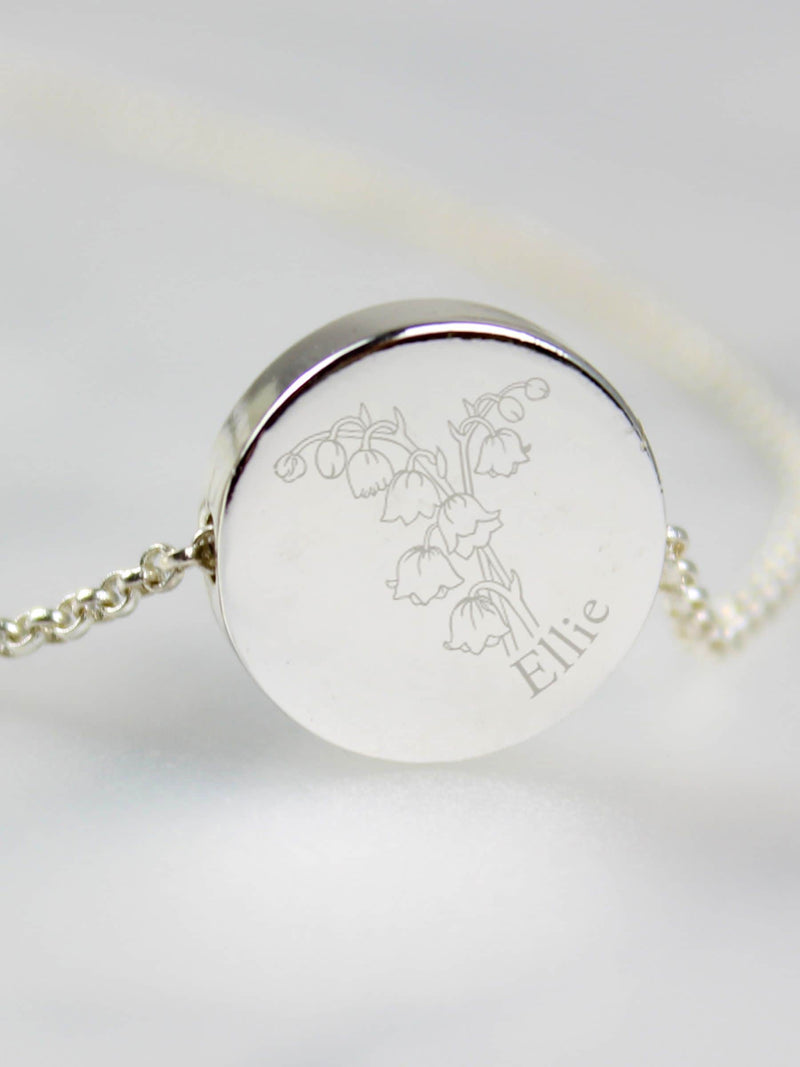 PMC May birth flower necklace lily of the valley (British brand)