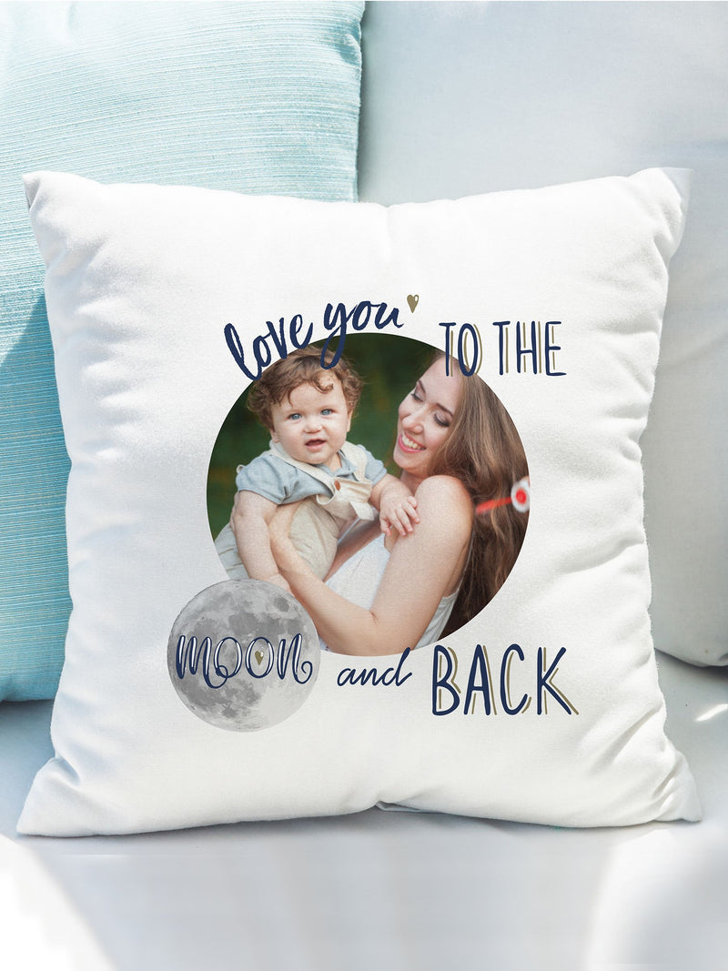 PMC personalised photo cushion 200x200mm - British product