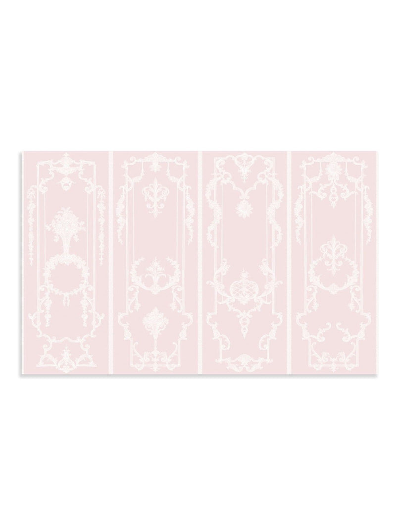 Shabby Chic by Rachel Ashwell pink panel Francaise mural sample A4 (British brand)