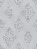 Shabby Chic Blue Diamond Motif A4 wallpaper sample, UK version