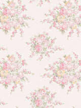 Next Shabby Chic by Rachel Ashwell Pink Multi Rose Blossom A4 Wallpaper Sample- Buy online at McGrocer