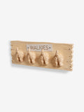 Natural Charlie Cockapoo wall hooks (British brand)