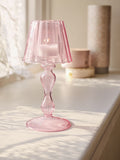 Shabby Chic by Rachel Ashwell pink tea light holder 21cm (British brand)