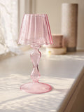 Shabby Chic by Rachel Ashwell pink tea light holder 21cm (British brand)