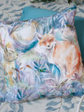 Voyage Maison fox and hare outdoor cushion 43cm - British product