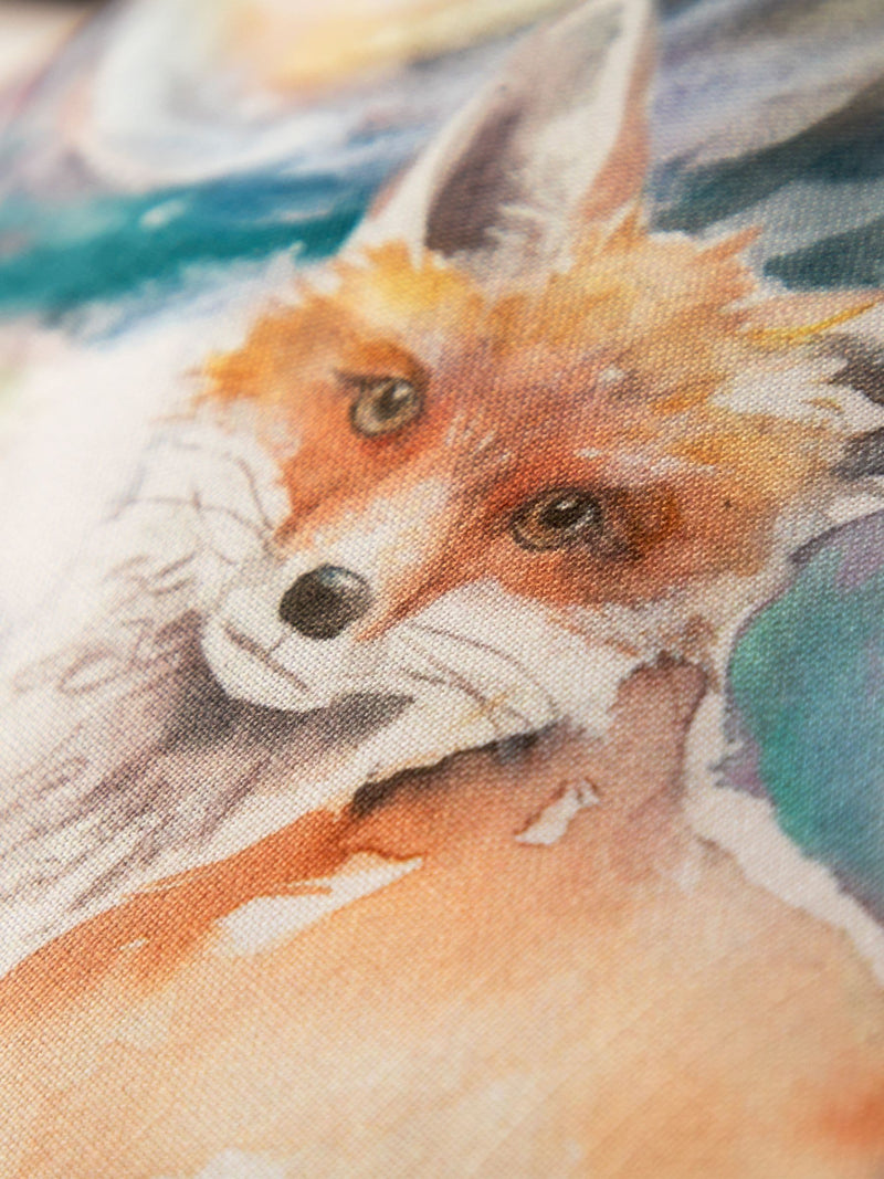 Voyage Maison fox and hare outdoor cushion 43cm - British product