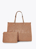Carvela Sorrento Raffia woven tote bag (British brand)