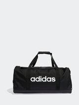 Next adidas Black Linear Medium Duffel Bag- Buy online at McGrocer