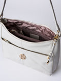 Lakeland Leather white Cartmel shoulder bag (British brand)
