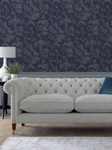 Next Laura Ashley Midnight Seaspray Lloyd A4 Wallpaper Sample- Buy online at McGrocer
