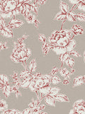 Laura Ashley wallpaper sample Dark Dove Grey Pollington Roses A4, UK version