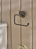 Hamish bronze toilet roll holder - British product