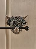 Hamish bronze toilet roll holder - British product