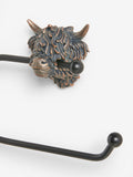 Hamish bronze toilet roll holder - British product