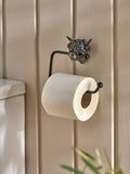 Hamish bronze toilet roll holder - British product