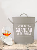 Jonny's Sister personalised grey ice bucket - British product