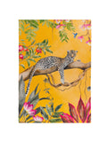 Wylder Ochre Leopard washable rug 170x120cm (British brand)