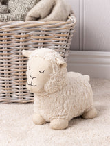 Next Paoletti White Sheep Boucle Novelty Doorstop- Buy online at McGrocer