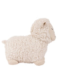 Paoletti white sheep boucle novelty doorstop, imported from the UK