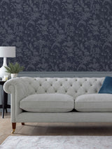 Next Laura Ashley Midnight Seaspray Lloyd Wallpaper 10m x 52cm- Buy online at McGrocer