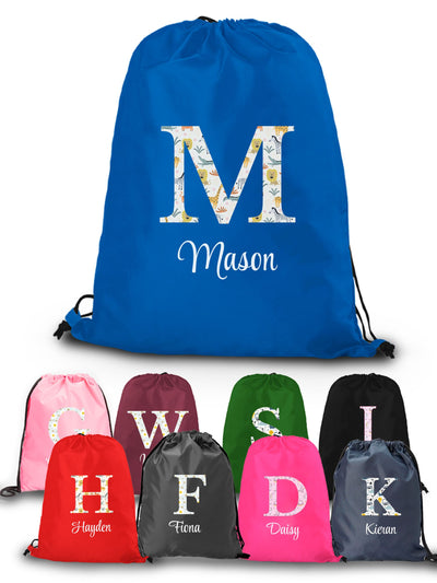 Next Loveabode Personalised Pictographic Design Kids PE Gymsack 38cm 12 Litre- Buy online at McGrocer