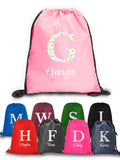 Personalised PE bag with pictographic design from Loveabode - British product