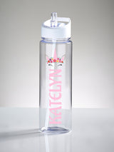 Next Loveabode Personalised Unicorn Face Water Bottle- Buy online at McGrocer