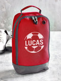 Personalised football boot bag with custom name 8 litres, imported from the UK