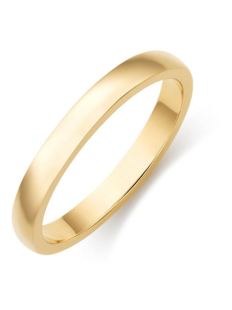 Beaverbrooks 9ct gold wedding ring 2.5mm width - British product