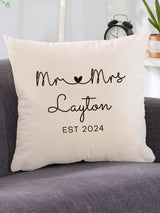 Next Loveabode Personalised Anniversary Date Cushion 40 x 40 cm- Buy online at McGrocer