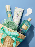 Paradise bath and body gift basket, imported from the UK