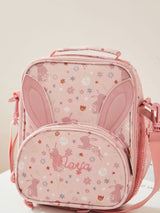 Next My 1st Years Personalised Pink Bunny With Ears Lunch Bag- Buy online at McGrocer