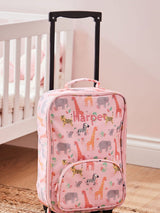 Next My 1st Years Personalised Pink Safari Design Suitcase- Buy online at McGrocer