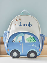 Next My 1st Years Personalised Dinosaur & Car Medium Backpack- Buy online at McGrocer