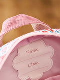 My 1st Years pink ditsy print medium grab handle backpack, UK version