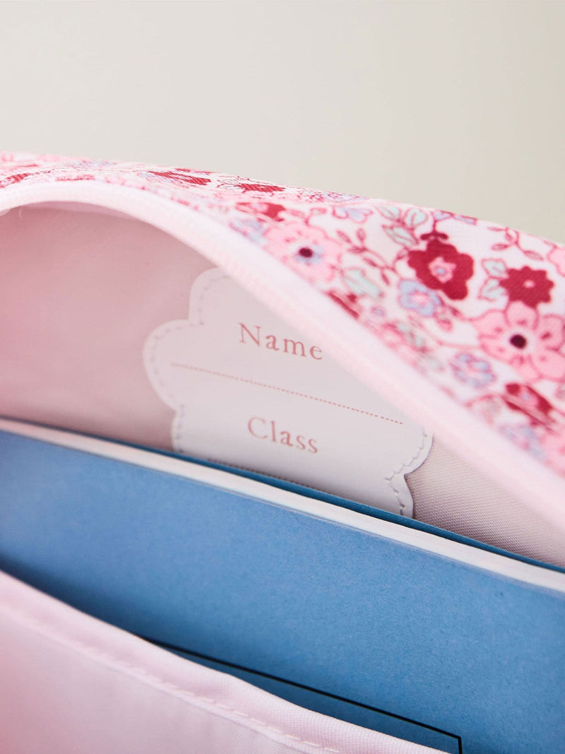 My 1st Years personalised pink floral backpack - British product