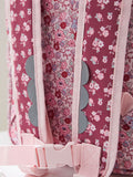My 1st Years personalised pink floral backpack - British product