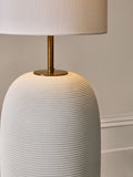 Hadleigh White floor lamp 130.5cm (British brand)