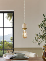 Next Anders Light Natural Cable Kit ES Lamp Holder 113cm- Buy online at McGrocer