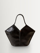 Next Hereu Studio Black Calella Leather Tote Bag- Buy online at McGrocer