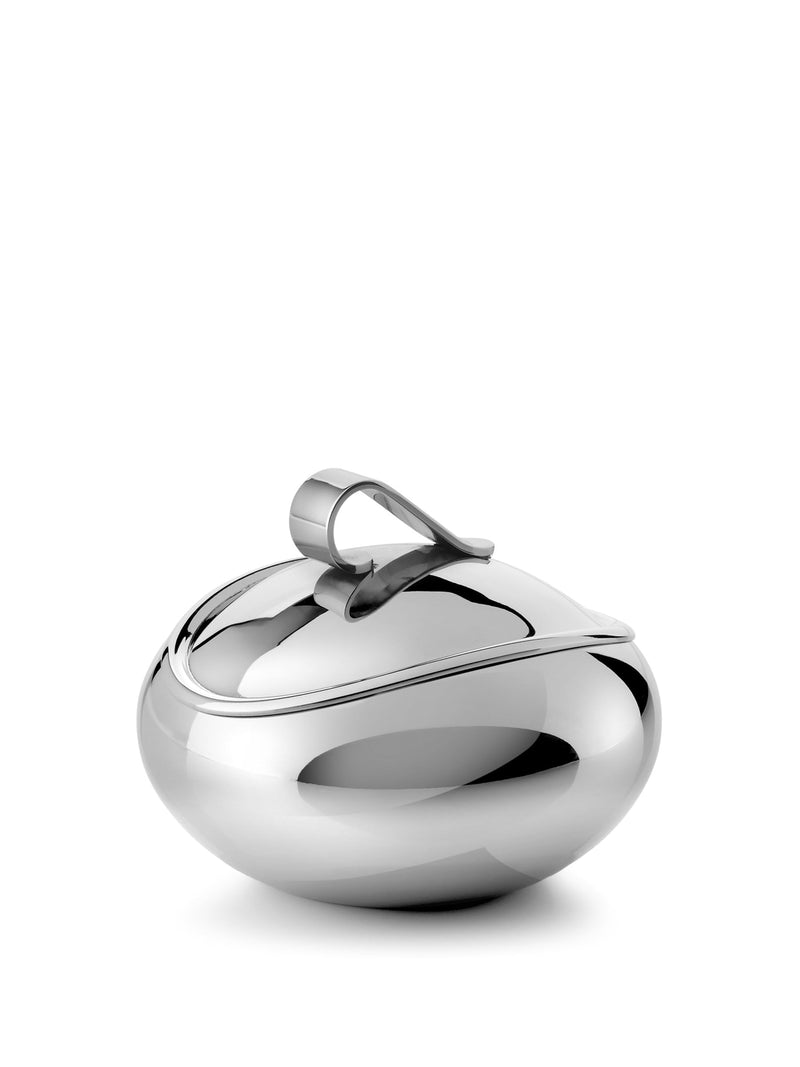 Robert Welch Steel Drift sugar pot 300ml, imported from the UK