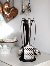 Next Robert Welch Signature Stainless Steel Kitchen Utensil and Stand Set- Buy online at McGrocer